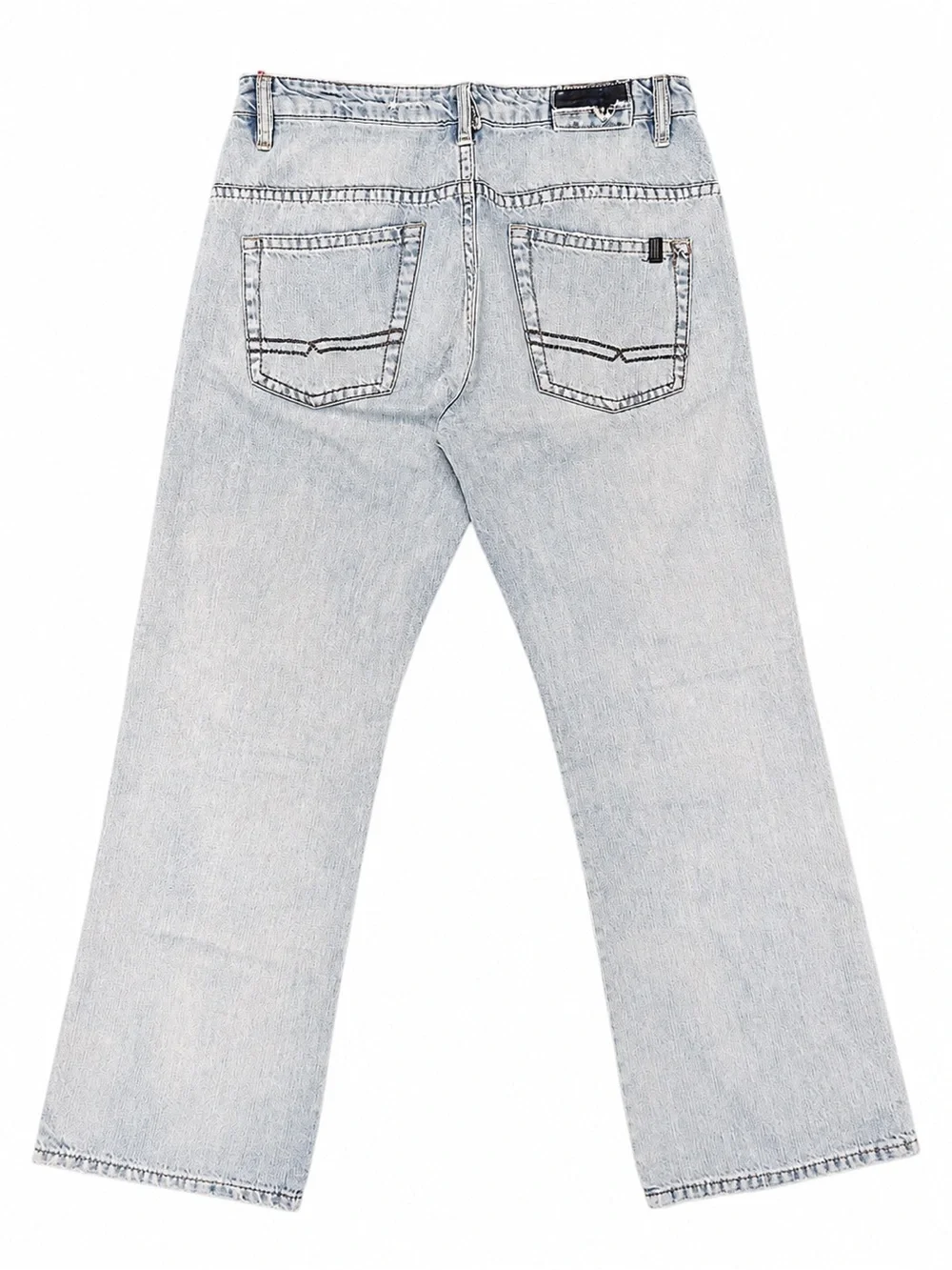 Buffalo David Bitton Light Blue Straight Jeans